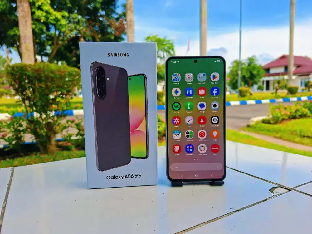 Samsung A56 5G 8/256 Graphitte Mulus 99% Garansi Resmi 6 bln