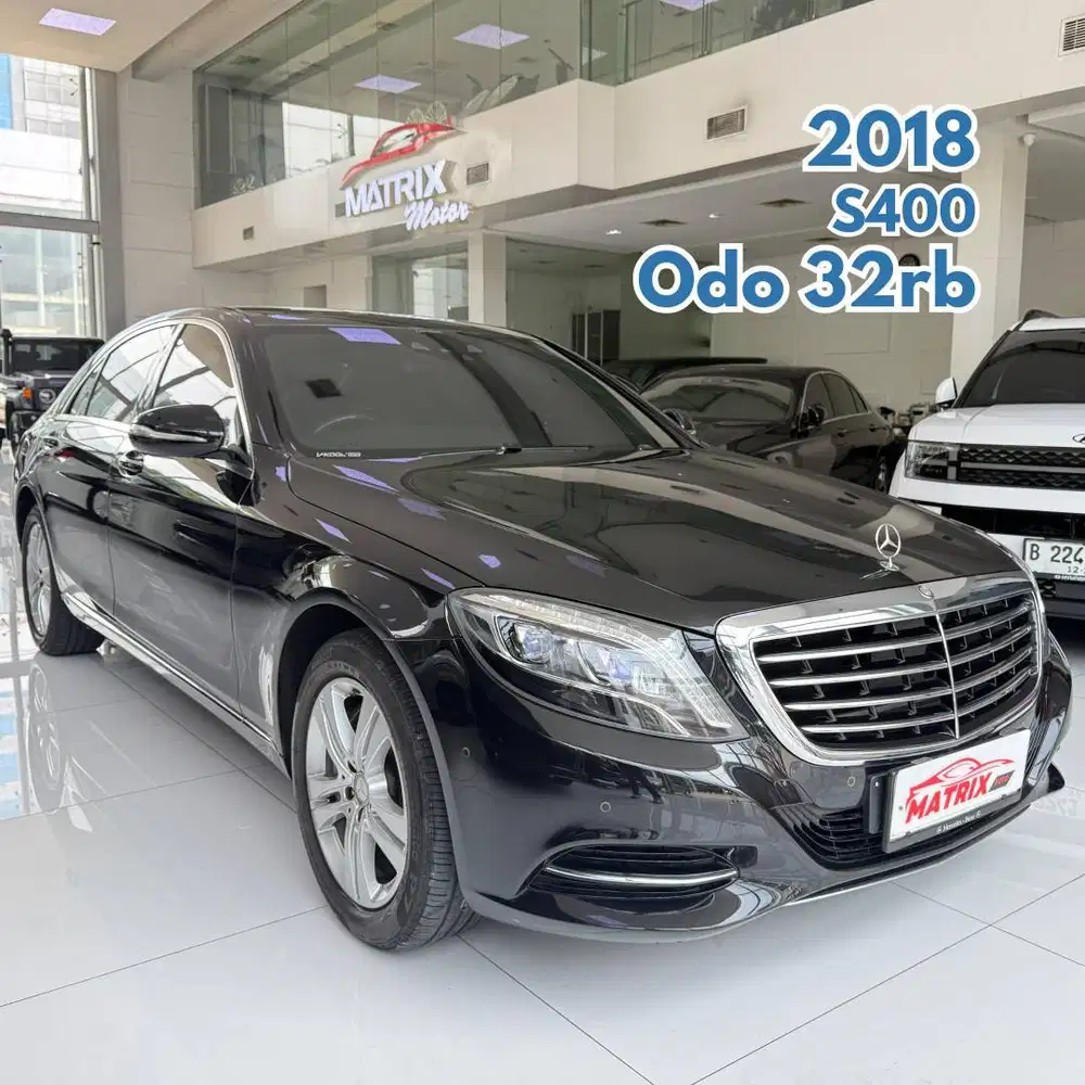 Mercedes Benz S400 2018 NIK 2017 W222 Black Mercy S 400 L Hitam