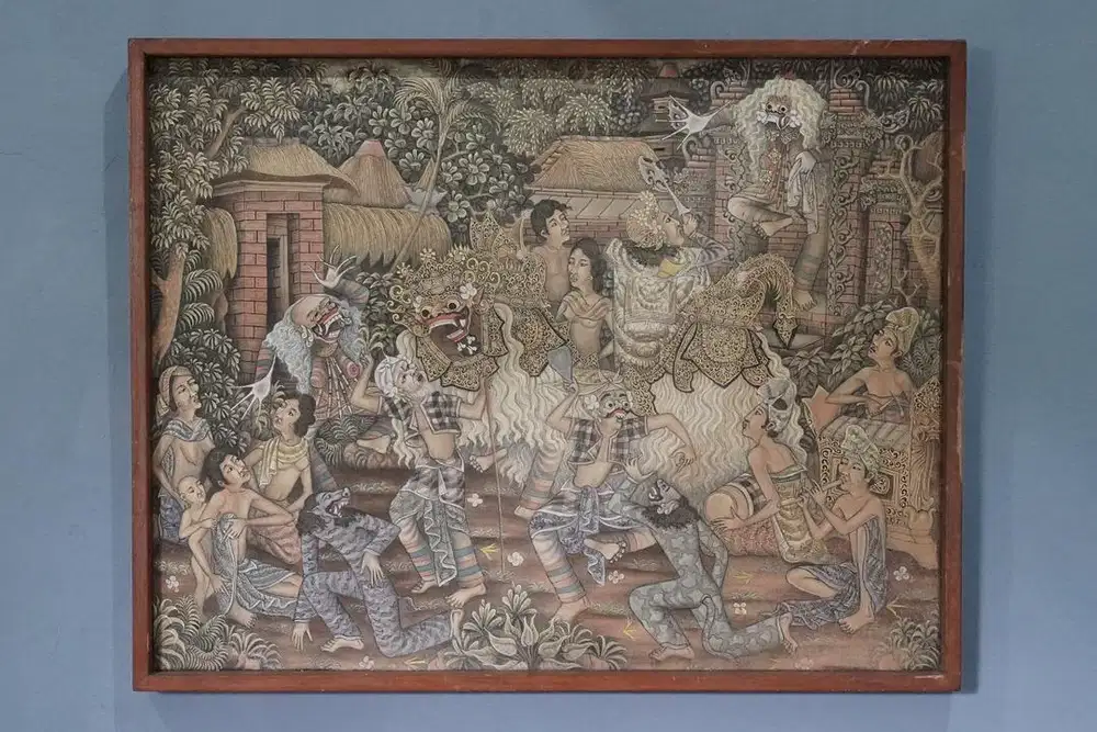 Lukisan jadul bali