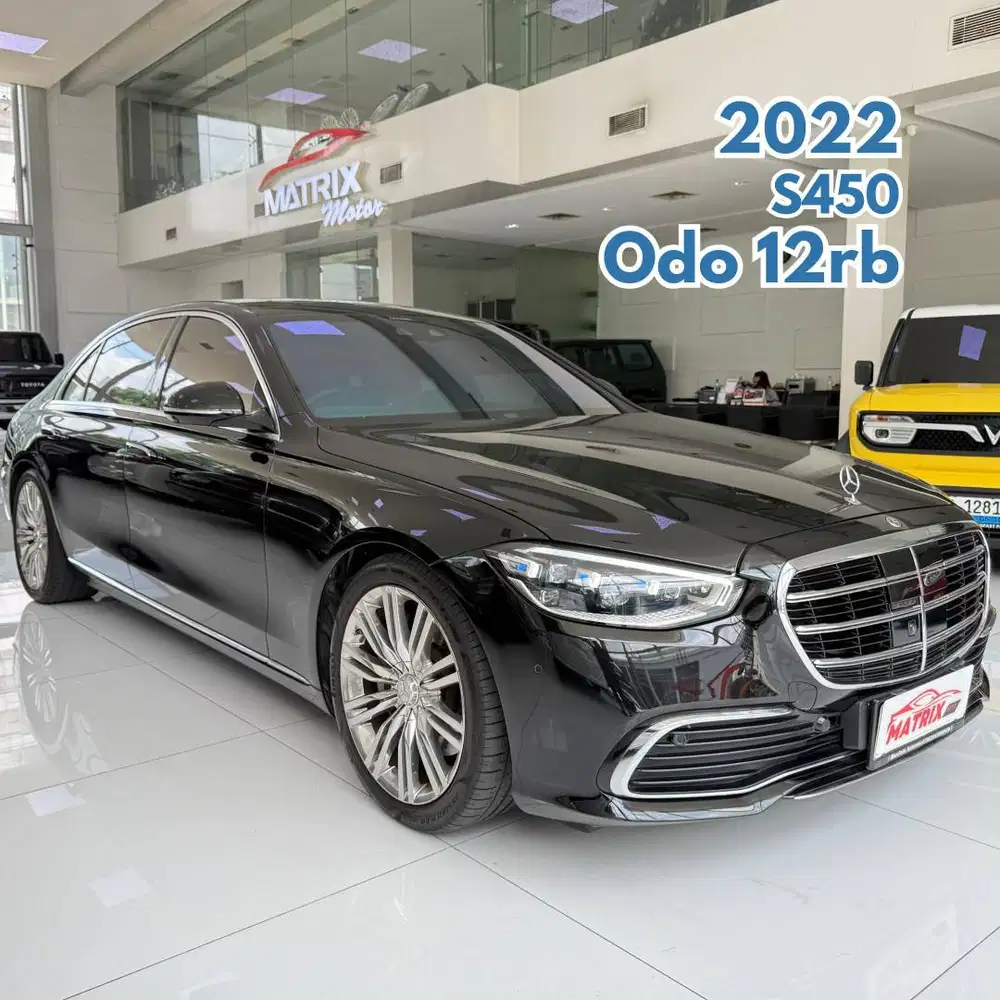 Mercedes Benz S450 2022 NIK 2021 Black on Orange Mercy S 450 L Hitam