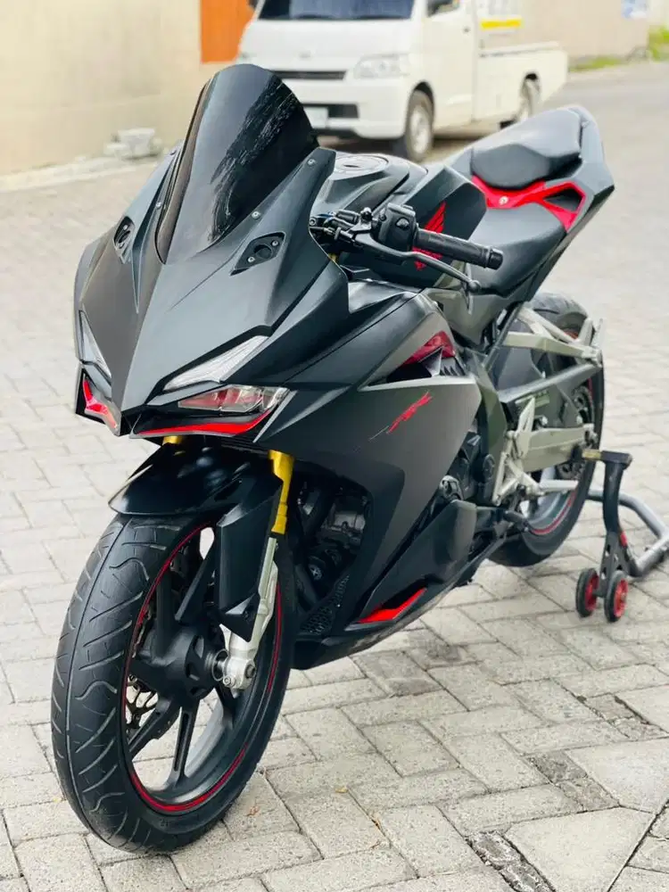 Honda cbr250rr abs black matte 2017 plat L cbr250 rr abs cbr 250rr abs