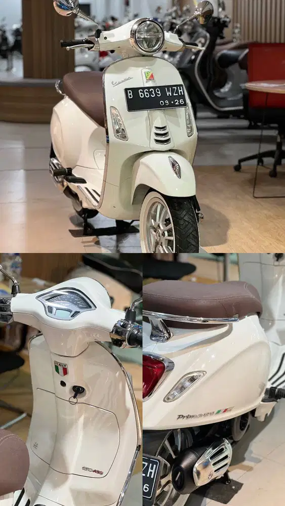 PIAGGIO VESPA PRIMAVERA FACELIFT 2019 WHITE