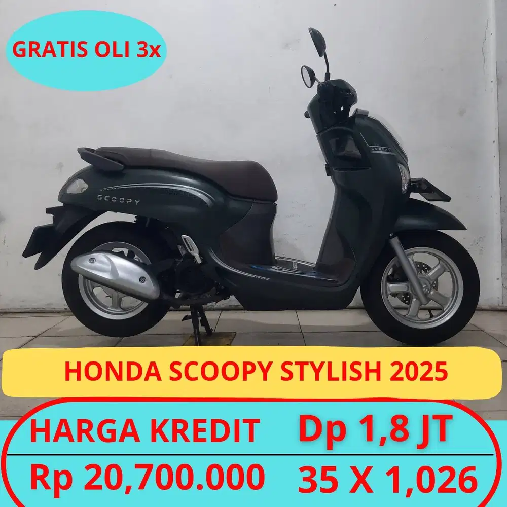 Promo Murah Honda Scoopy Stylish 2025