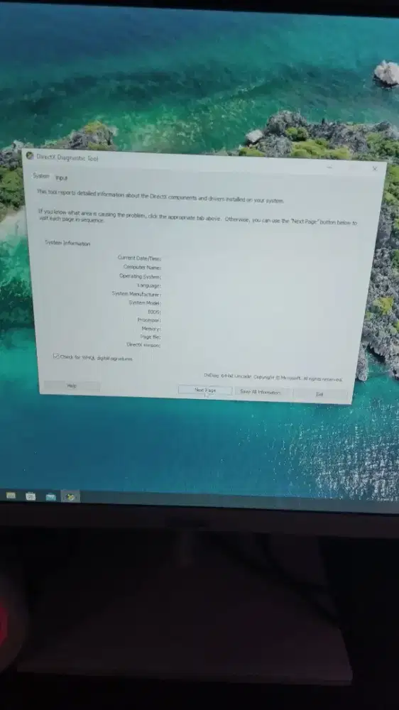 Jual pc pemakaian 3 bulan