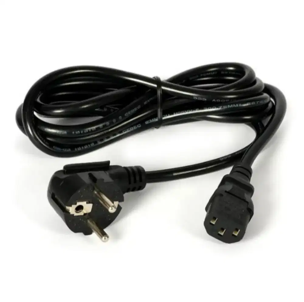 Kabel Power CPU / Adaptor /Magicom/DLL 3 Lubang Panjang 1,2 M/1M/ 80cm