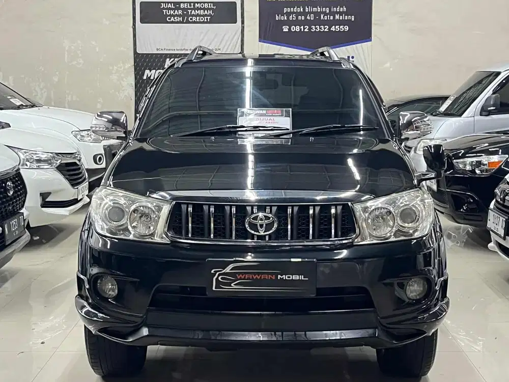 Fortuner 2.5 G Trd 2010 Matic, wawan mobil