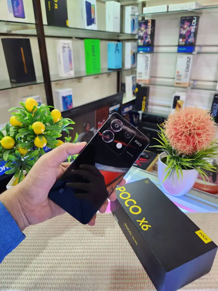 Poco X6 5G Ram 12+12Gb/ 256Gb Fullset Mulus Original 100% Bergaransi