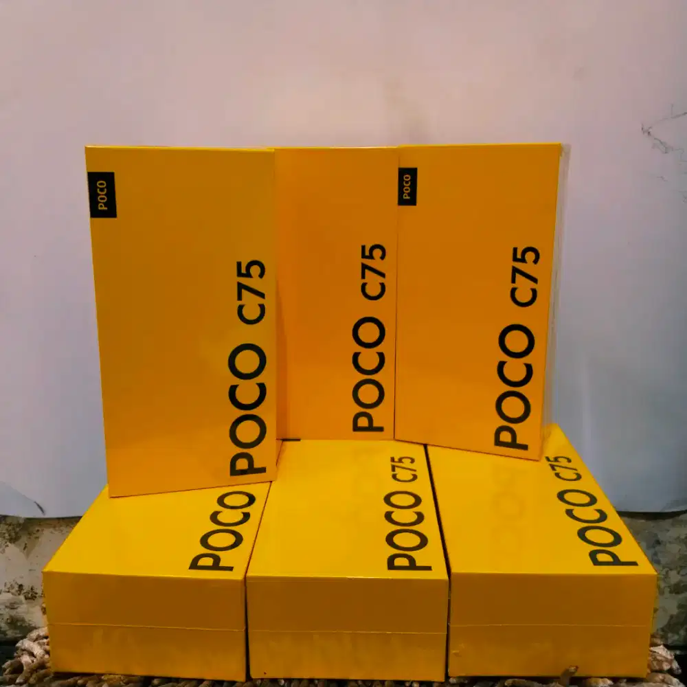 Poco C75 6/128 new Termurah