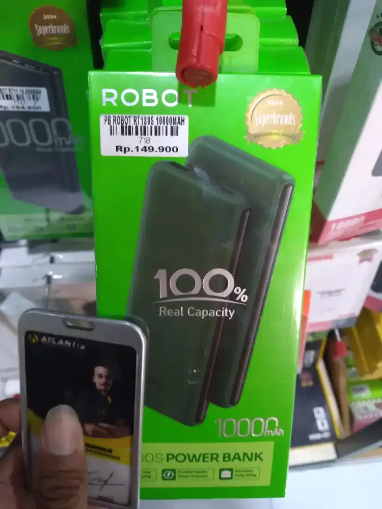 Power bank ROBOT RT180S  ATLANTIS DAHSYAT