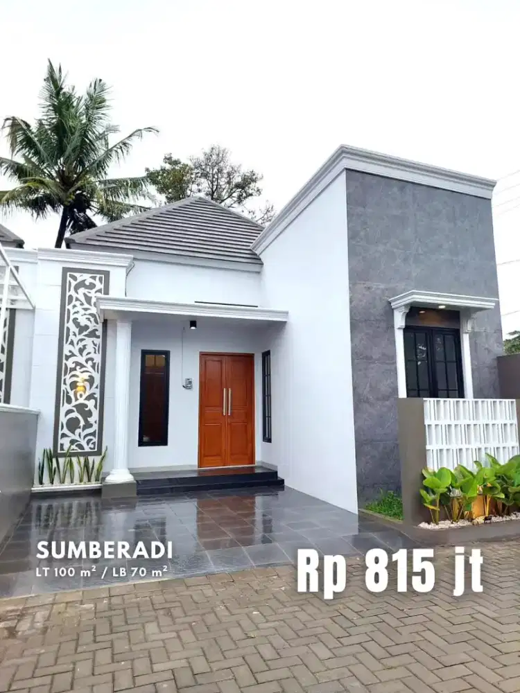 Dijual Rumah Klasik Cantik di Sumberadi Mlati dekat Jalan Kebon Agung