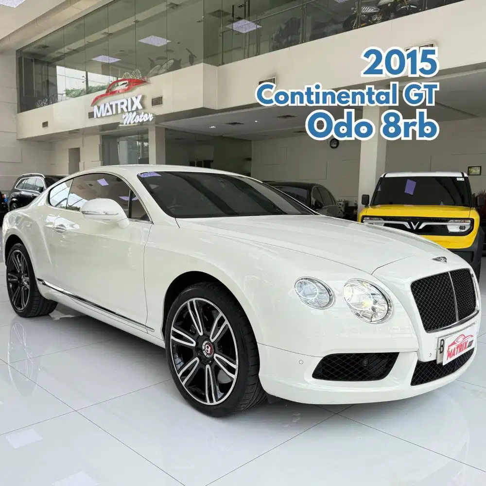 Bentley Continental GT 40 V8 2015 NIK 2014 White on Black Putih