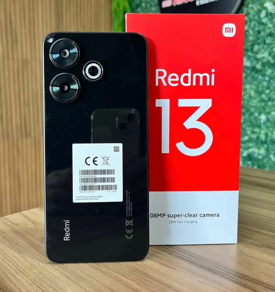 Xiaomi Redmi 13 8/256 GB, Garansi Resmi Xiaomi Indonesia.
