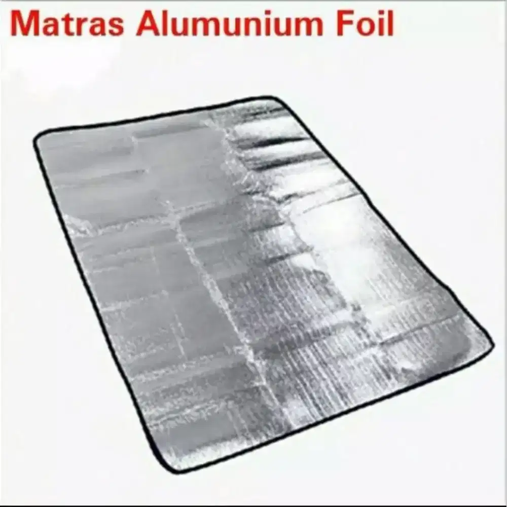 Matras camping aluminium foil
