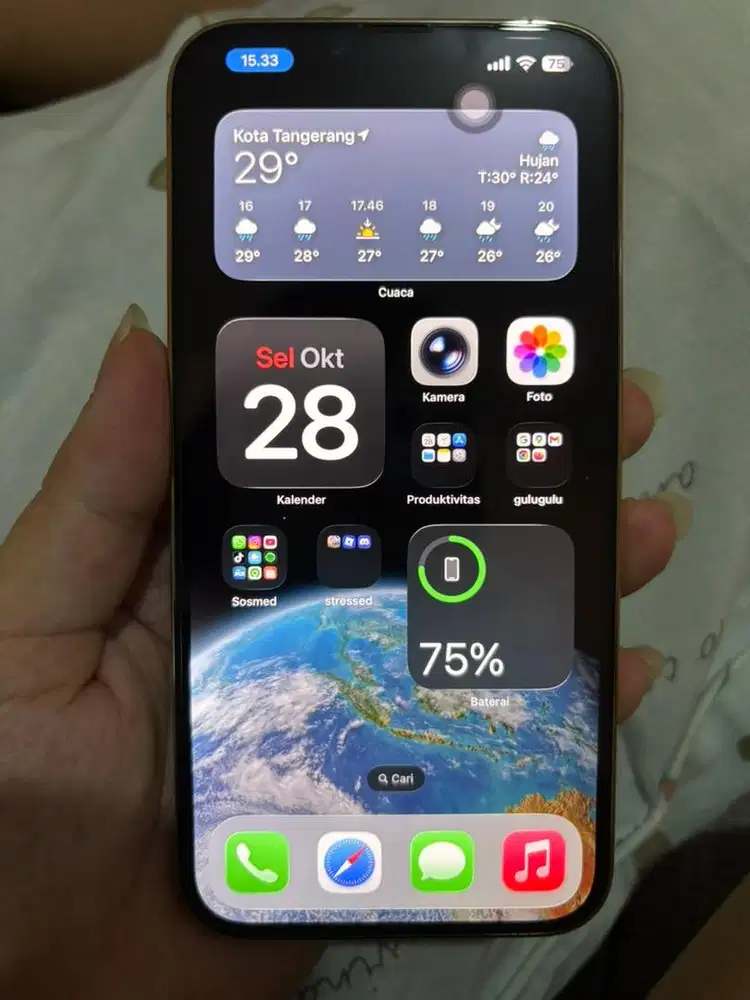 iPhone 13 Pro Max 128GB Gold iBox (Garansi Habis)