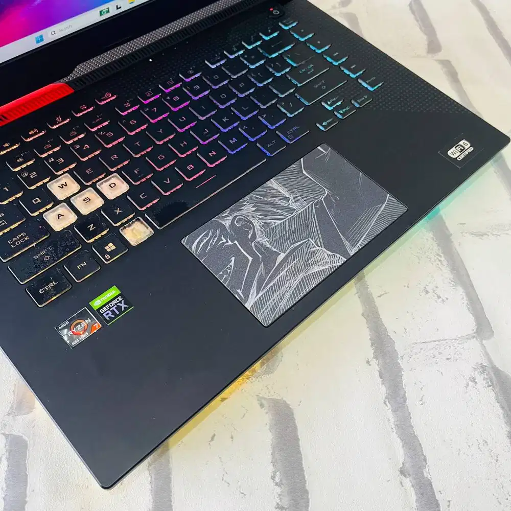 ASUS ROG STRIX G513IM//AMD RYZEN 7-4800H//DUAL VGA(RADEON GRAPHIC + NV