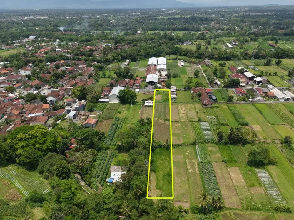 Tanah Jogja Tepi Jl Raya Pandowoharjo Sleman