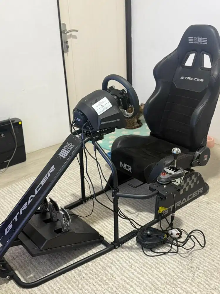Thrustmaster T-GT II Racing Simulator + NLR GTR Cockpit + TH8A Shifter