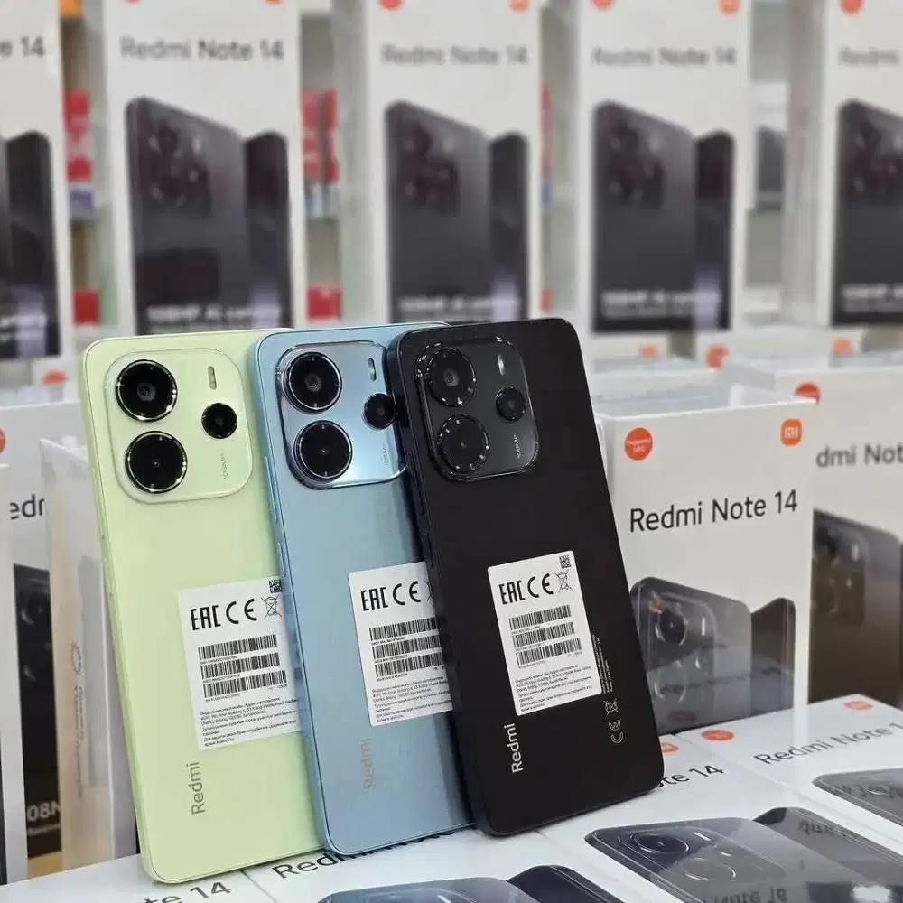 Xiaomi Redmi Note 14 4G/5G, 8/128, 8/256 GB.