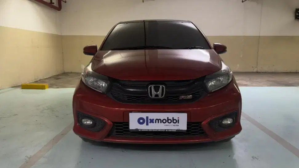 KM Rendah TDP 8JT Honda Brio 1.2 RS Bensin-AT 2019 Orange