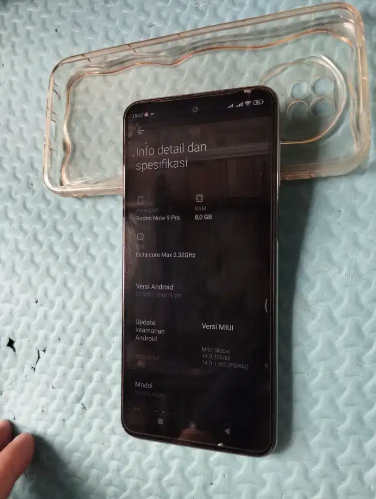 XIAOMI NOTE 9 PRO 8/128 GARANSI BAGUS