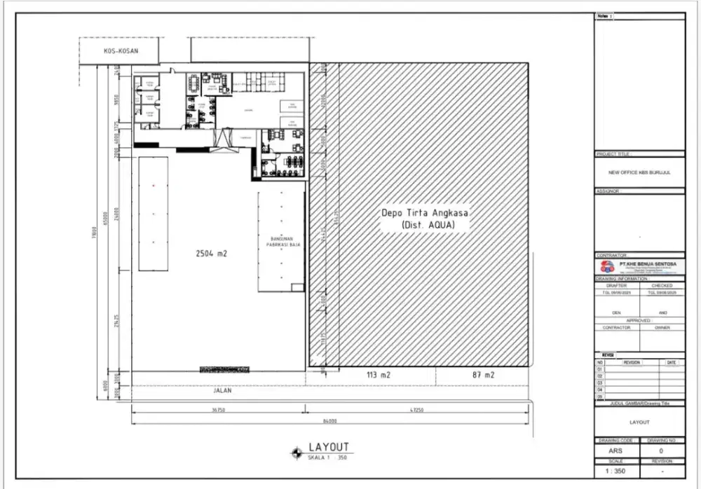 Dijual Warehouse Pabrik Majalengka Brujul