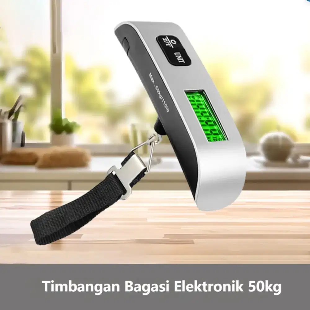 Timbangan timbongon koper gantung digital 50kg