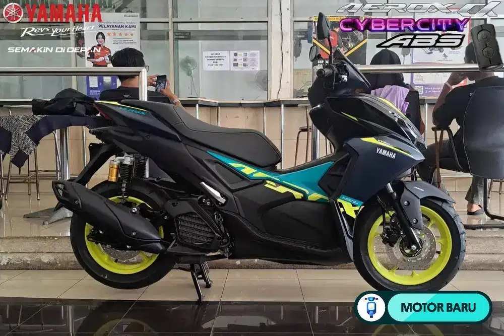 [ Motor Baru ] aerox alfha abs cybercity series 2025