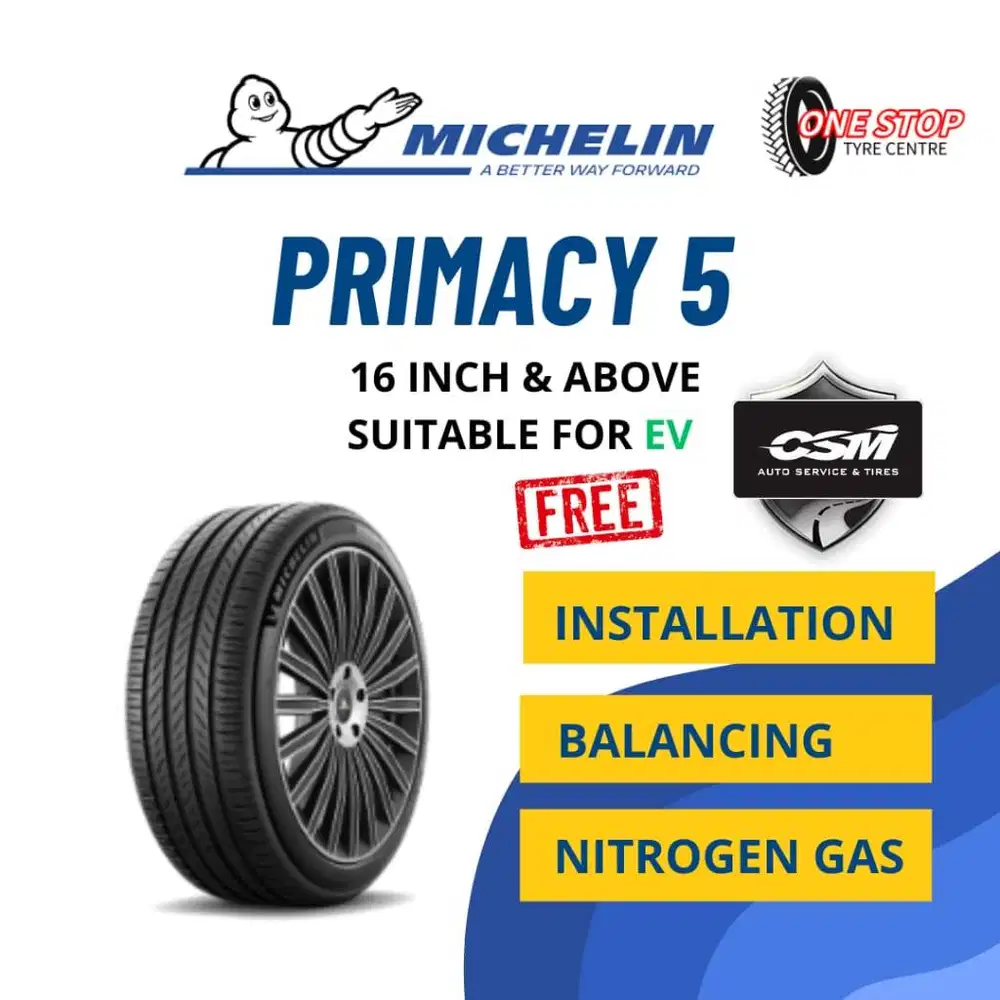 Michelin Primacy 5. 235/50/18. Innova Reborn, Alphard, Vellfire etc