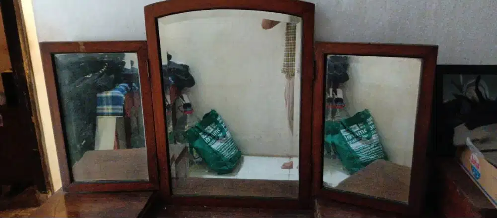 Jual cepat meja rias jati