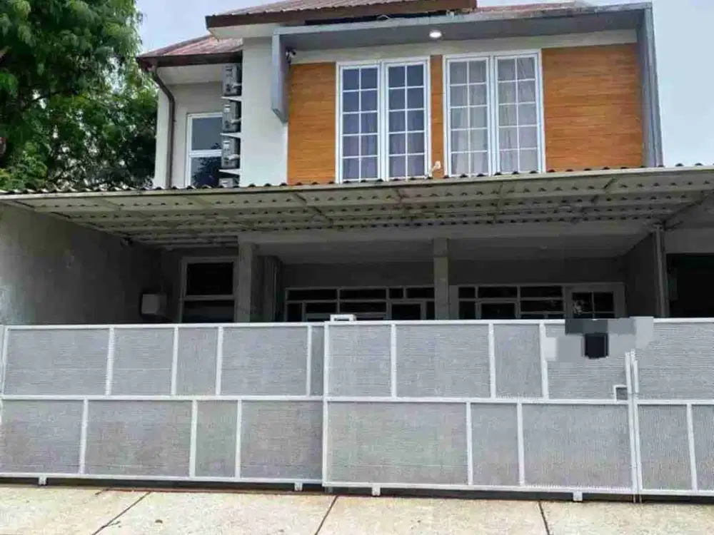Dijual rumah siap huni dalam cluster graha raya Bintaro