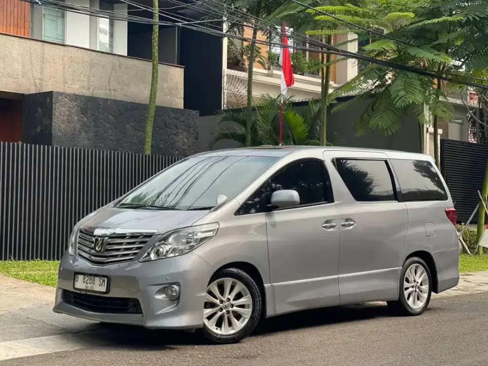 Alphard S Audioless AT 2010 Silver