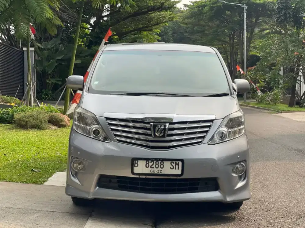 Alphard S Audioless AT 2010 Silver