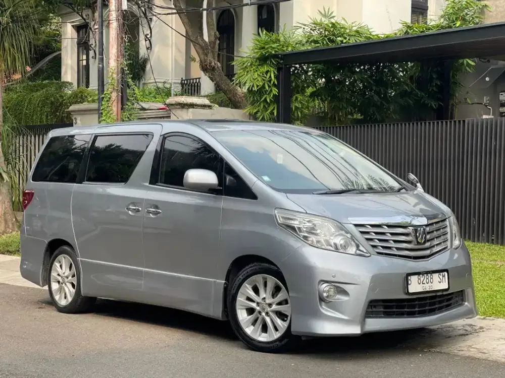 Alphard S Audioless AT 2010 Silver