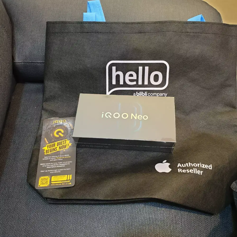 Iqoo neo 10 12/256 new baru garansi resmi 1 tahun