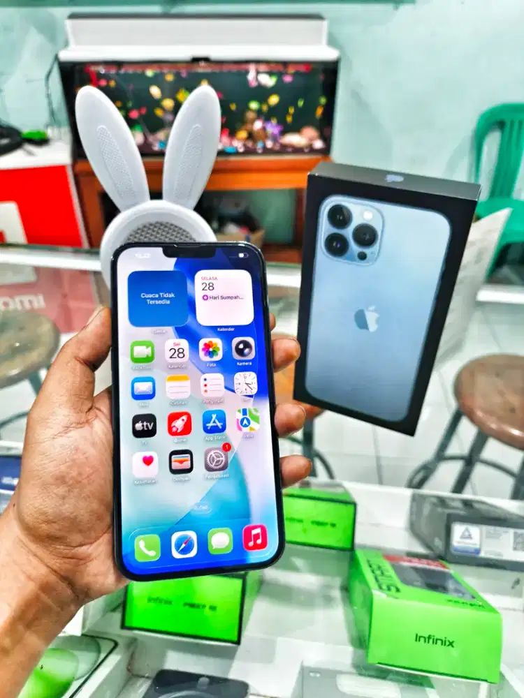 IPHONE 13 PRO MAX 128GB IBOX SECOND MULUS MURAH ORIGINAL