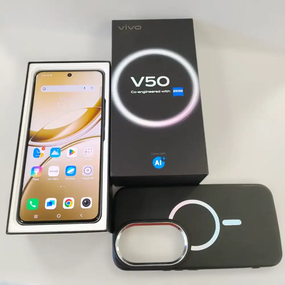 VIVO V50 5G RAM 12/512GB LIKE NEW GARANSI PANJANG 2026