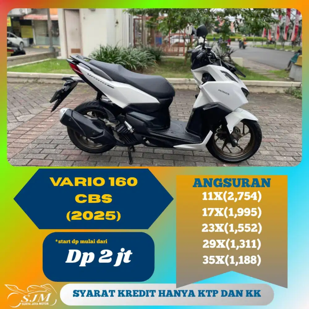 Vario 160 CBS 2025 Pajak Panjang