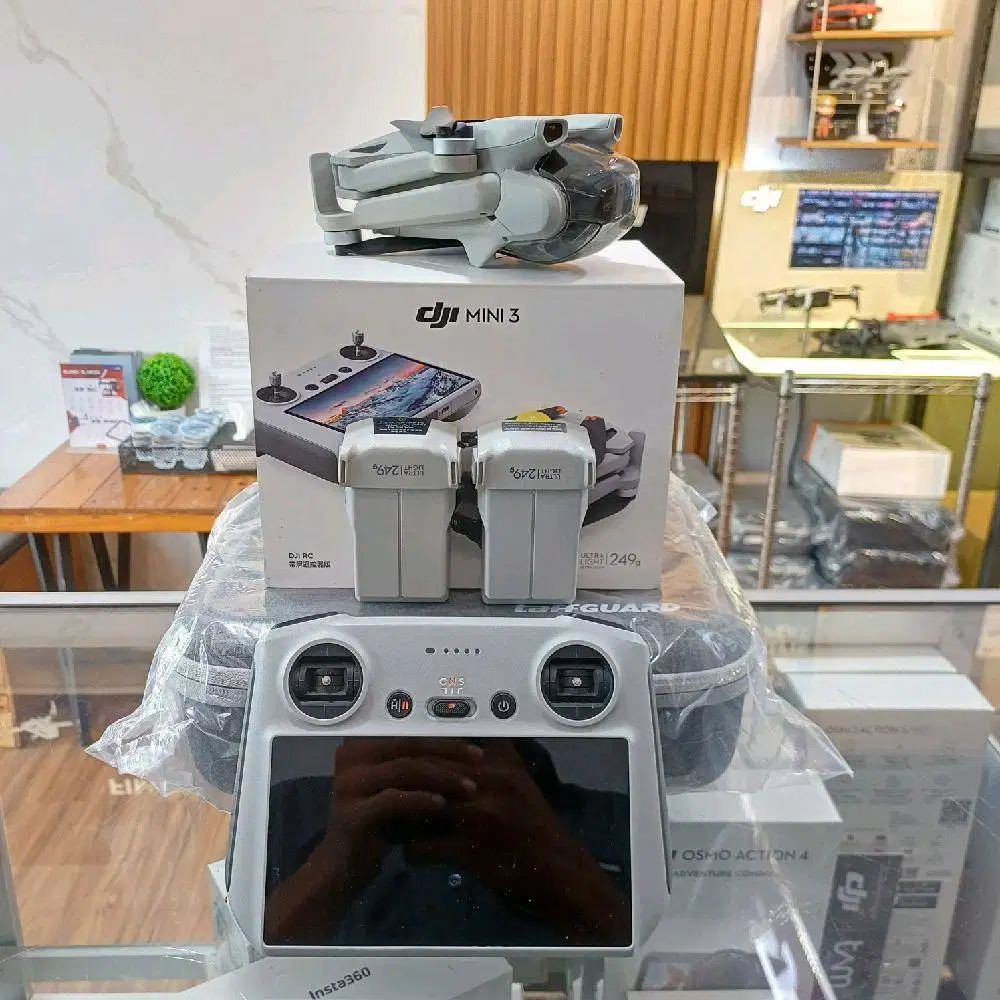 DJI Mini 3 DJI RC 2 Battery Drone Secondhand fullset good condition