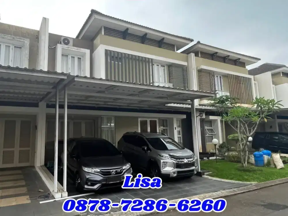 Ready Disewakan Cluster San Lorenzo Gading Serpong – Semi Furnish Lengkap, Lokasi Premium!