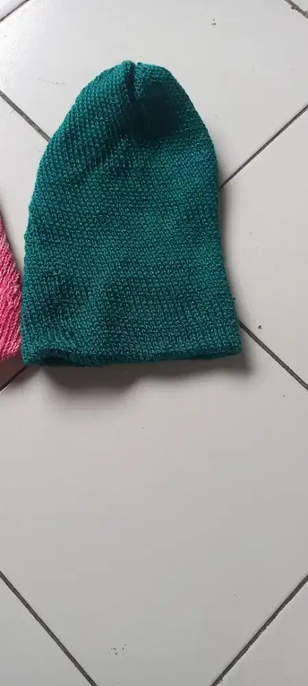 Jual kupluk hangat,warna campur