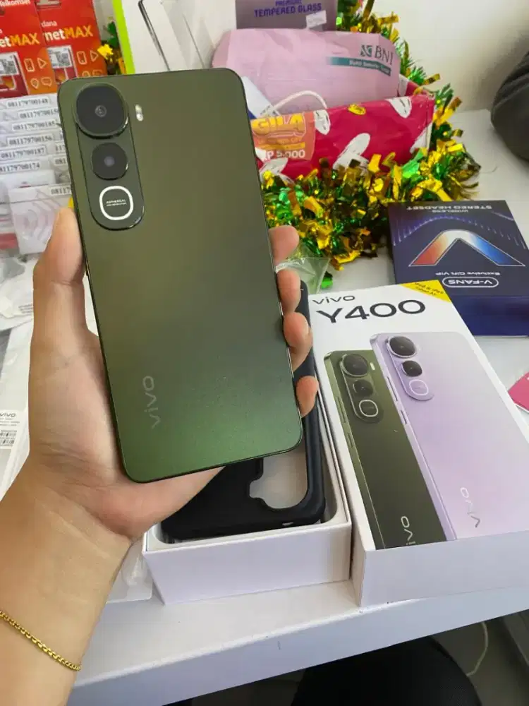Vivo Y400 8+8/256gb garansi 1 tahun