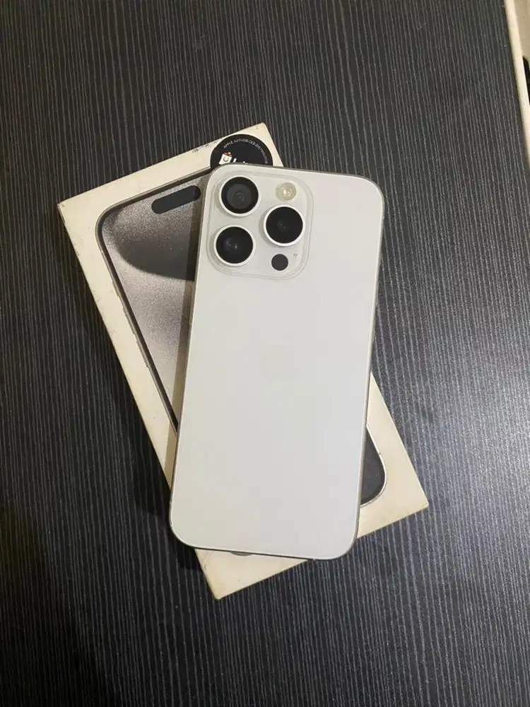 IPHONE 15 PRO 128gb IBOX WHITE TITANIUM