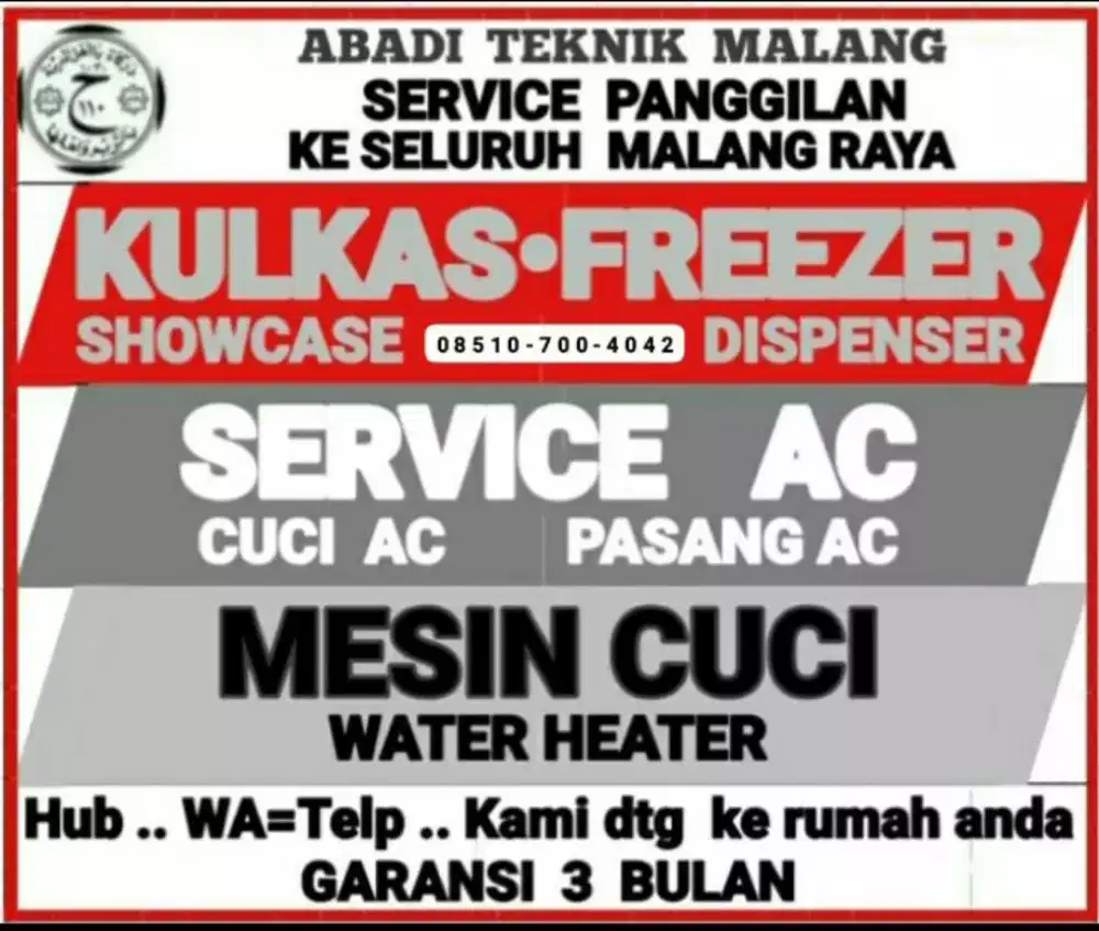 service kulkas ac (cuci ac-75) mesin cuci water hiter servis panggilan