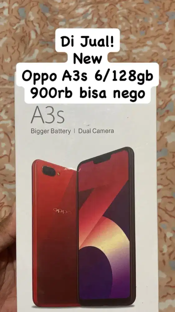 Oppo a3s 6/128gb neww