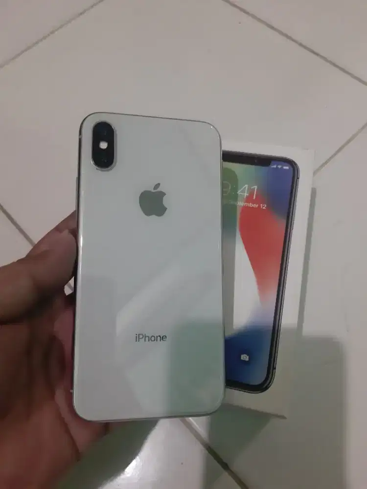 Iphone x 64gb fullset all op