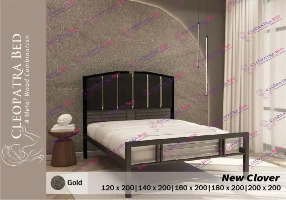 New Ranjang Besi Cleopatra Clover 160