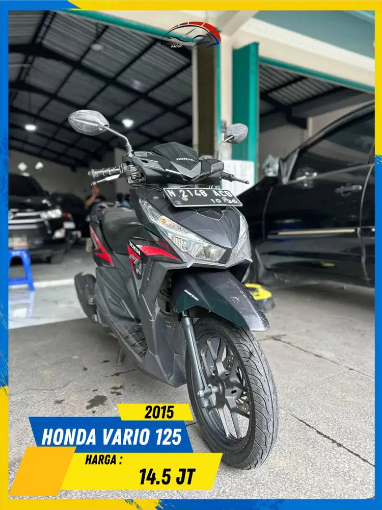 HONDA VARIO 125 2015 MONGGO GAS KAN MASZEHH HIKMAH MOTOR KEPUH