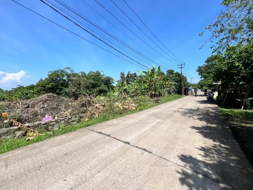 Tanah kavling Cisauk , terima SHM pecah unit akses jalan Hiera