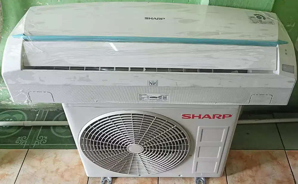 AC 1/2 PK SHARP R32 THAILAND Orisinil Low300Watt Bagus & Dingin Sekali