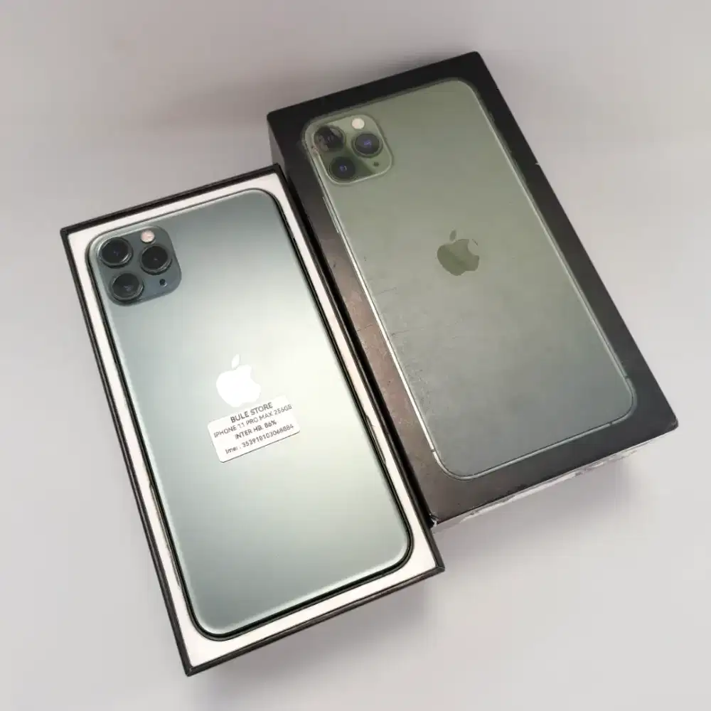 IPHONE 11 PRO MAX 256GB ZP/A ORIGINAL FULLSET NO MINUS